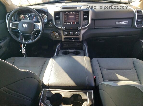 1C6SRFFT0KN575232 2019 RAM 1500 Gray Вид панелі приладів