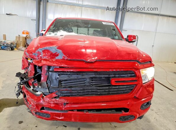1C6SRFFT3LN258532 2020 RAM 1500 Red წინა ხედი