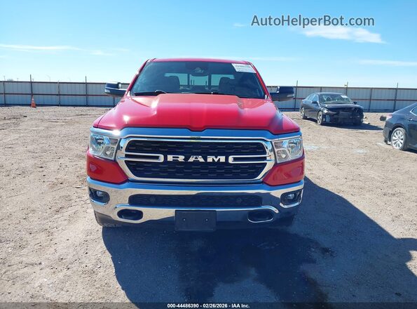 1C6SRFFTXPN604758 2023 RAM 1500 Red Widok zestawu wskaźników