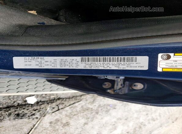 1C6SRFGT2KN774166 2019 RAM 1500 Синий 