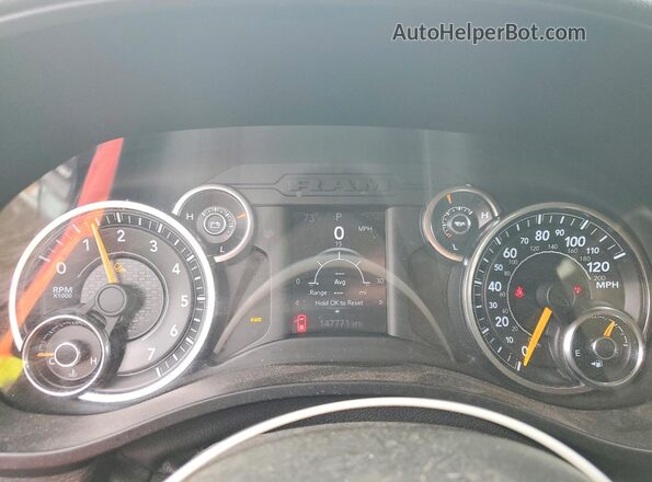 1C6SRFGT2KN774166 2019 RAM 1500 Синий 