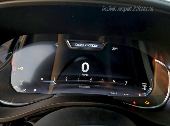 1C6SRFJT2TN237789 2026 RAM 1500 Черный Вид щитка приборов