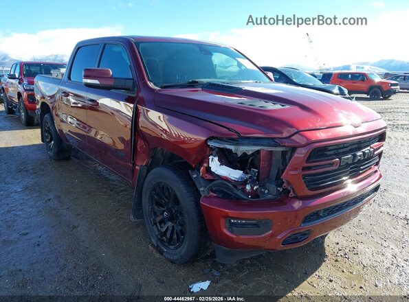 1C6SRFLT5KN844135 2019 RAM 1500 Red 