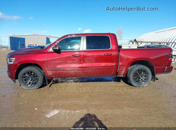 1C6SRFLT5KN844135 2019 RAM 1500 Red 