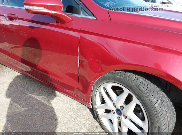 1FA6P0H7XG5118633 2016 FORD FUSION Red წინა ხედი