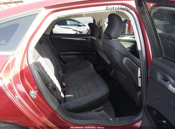 1FA6P0H7XG5118633 2016 FORD FUSION Red VIN კოდის სტიკერის ხედი