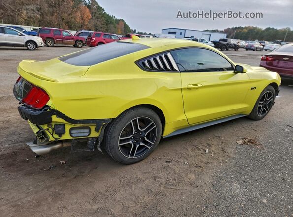 1FA6P8CF3M5113105 2021 FORD MUSTANG Yellow 