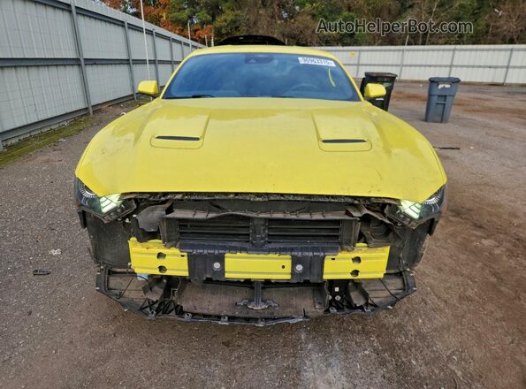 1FA6P8CF3M5113105 2021 FORD MUSTANG Yellow 