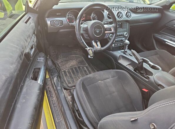 1FA6P8CF3M5113105 2021 FORD MUSTANG Yellow 