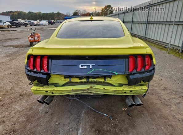 1FA6P8CF3M5113105 2021 FORD MUSTANG Yellow 