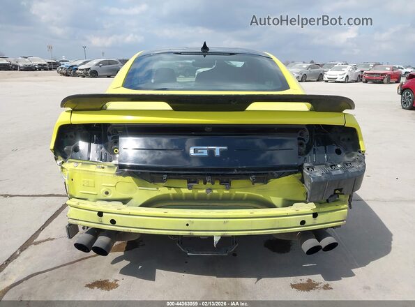 1FA6P8CF3M5116618 2021 FORD MUSTANG Желтый 