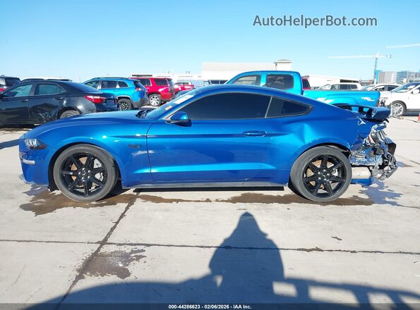 1FA6P8CF3N5149264 2022 FORD MUSTANG Blue 