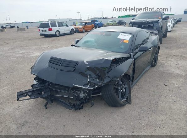 1FA6P8CF3R5426727 2024 FORD MUSTANG Black Դիմացի տեսք