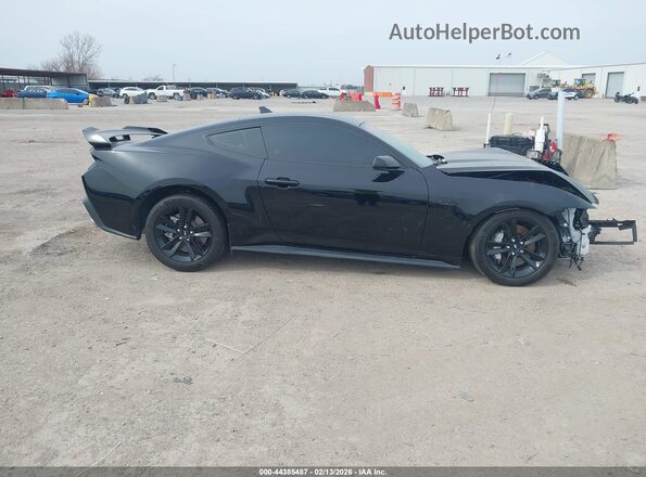 1FA6P8CF3R5426727 2024 FORD MUSTANG Black Սալոնի 360 աստիճան տեսք