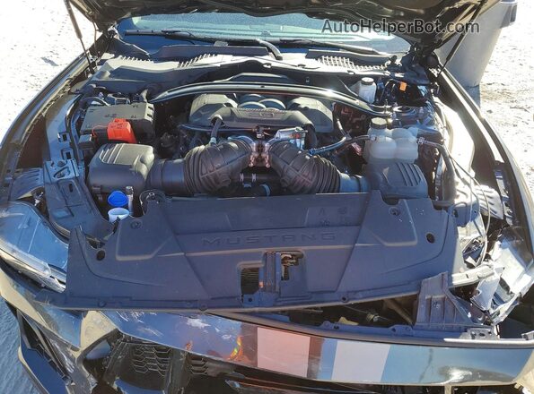 1FA6P8CF4R5415770 2024 FORD MUSTANG Угольный Вид задней части салона