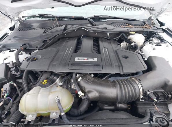 1FA6P8CF5N5136077 2022 FORD MUSTANG White Widok z tyłu