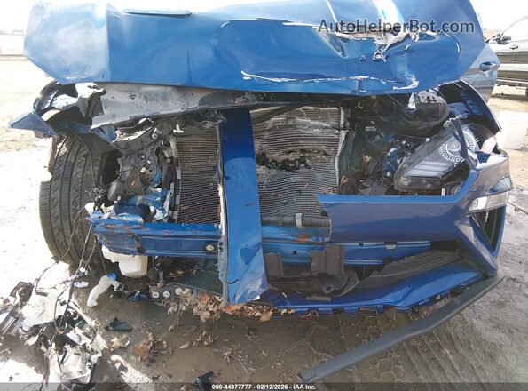 1FA6P8CF5N5145507 2022 FORD MUSTANG Blue Widok z przodu