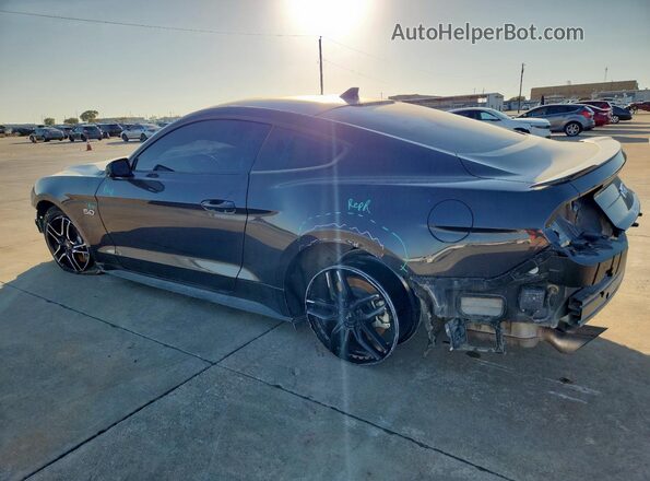 1FA6P8CF6N5128537 2022 FORD MUSTANG Gray Задня ліва чверть