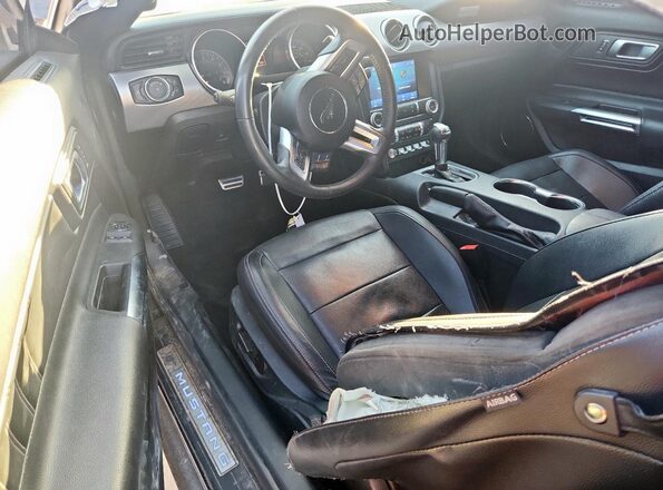 1FA6P8CF6N5128537 2022 FORD MUSTANG Gray Вид панелі приладів