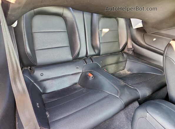 1FA6P8CF6N5128537 2022 FORD MUSTANG Gray Вид задніх сидінь