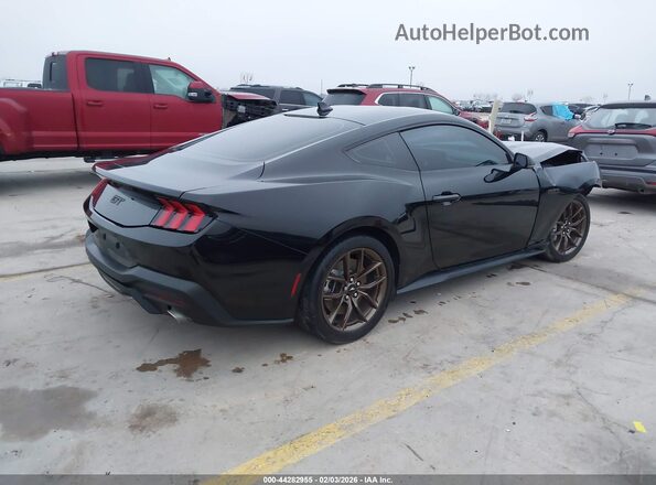 1FA6P8CF6R5421103 2024 FORD MUSTANG Black Trasero derecho