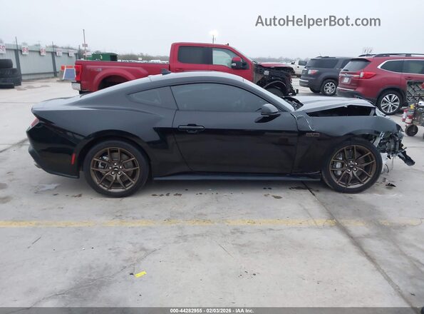 1FA6P8CF6R5421103 2024 FORD MUSTANG Black Vista interior de 360 grados