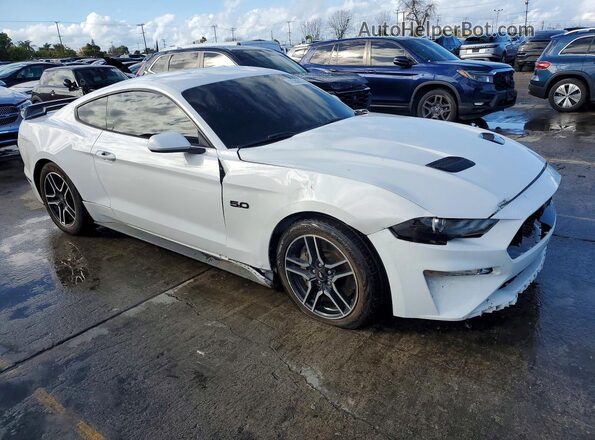 1FA6P8CF7K5153104 2019 FORD MUSTANG White 