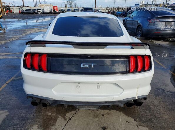 1FA6P8CF7K5153104 2019 FORD MUSTANG White 