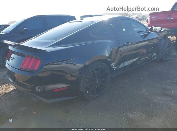 1FA6P8CF9G5262090 2016 FORD MUSTANG Черный Задняя правая четверть