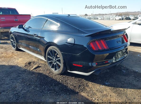 1FA6P8CF9G5262090 2016 FORD MUSTANG Черный Задняя левая четверть