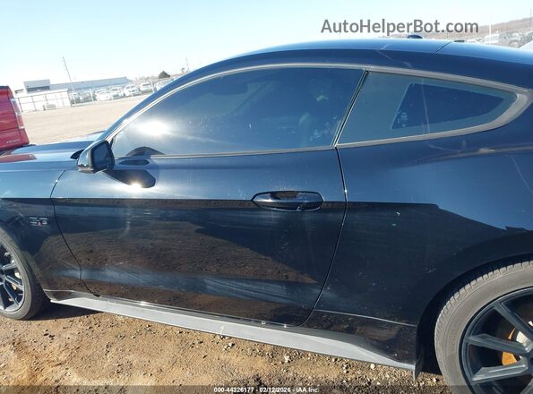 1FA6P8CF9G5262090 2016 FORD MUSTANG Черный Панорамный вид салона 360°