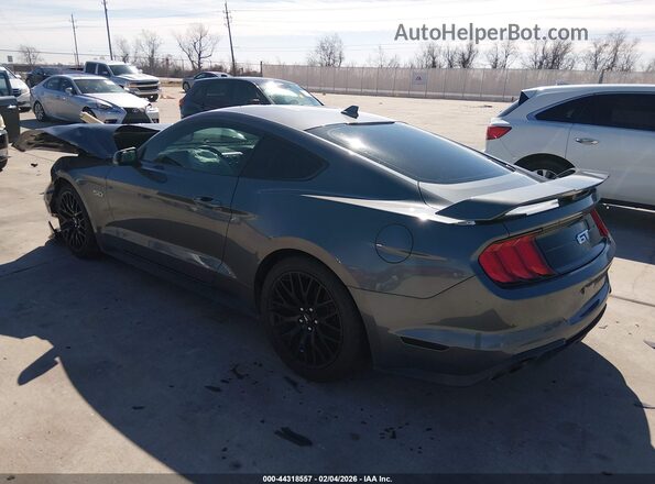 1FA6P8CFXM5125610 2021 FORD MUSTANG Gray Հետևի ձախ