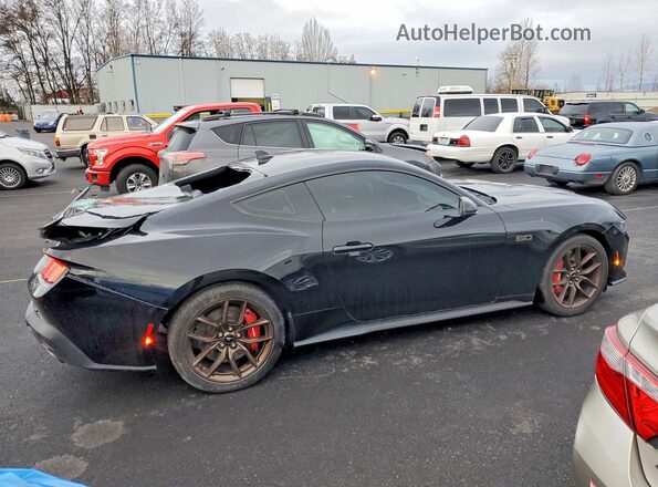 1FA6P8CFXR5430399 2024 FORD MUSTANG Black Tył prawy