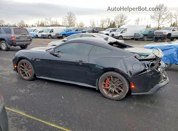 1FA6P8CFXR5430399 2024 FORD MUSTANG Black Tył lewy