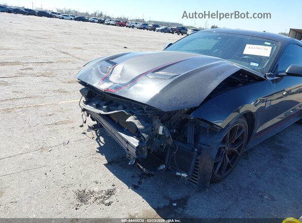 1FA6P8R00P5501853 2023 FORD MUSTANG Black Դիմացի տեսք