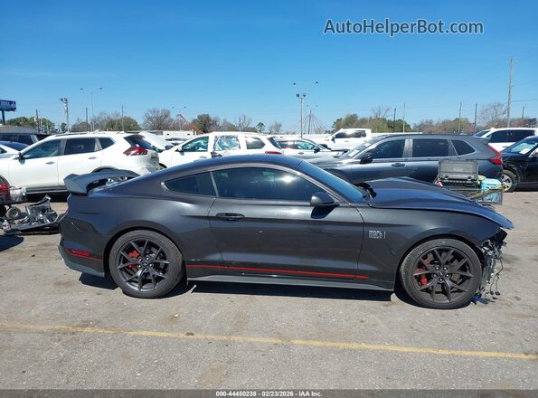 1FA6P8R00P5501853 2023 FORD MUSTANG Black Սալոնի հետևի տեսք