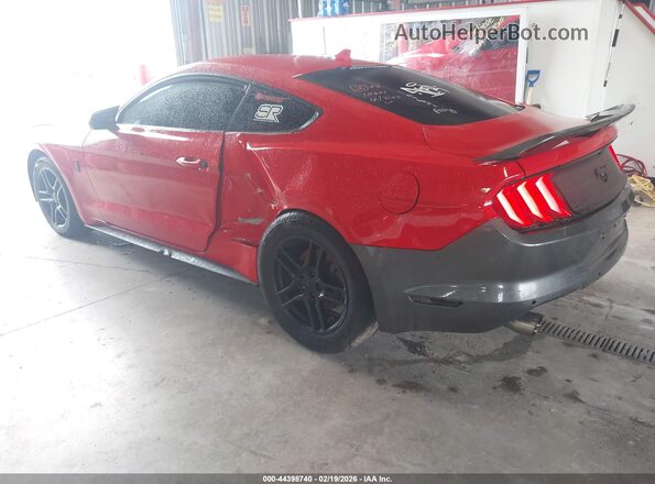 1FA6P8TH1N5101621 2022 FORD MUSTANG Red Հետևի ձախ