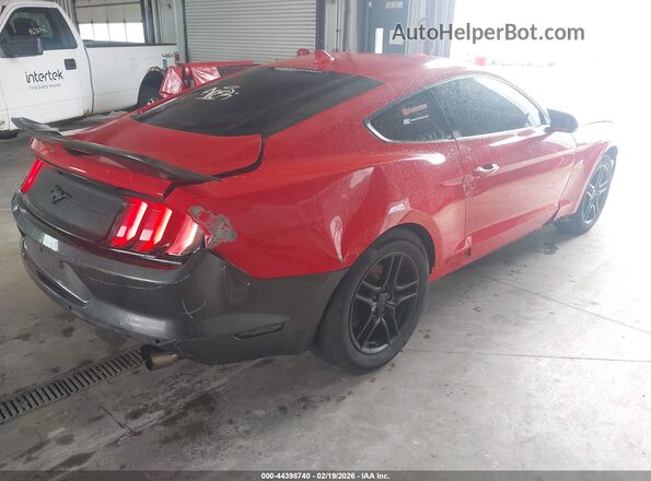 1FA6P8TH1N5101621 2022 FORD MUSTANG Red Հետևի աջ