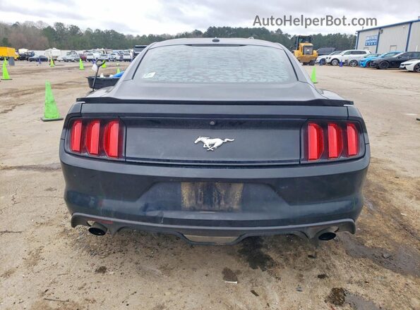 1FA6P8TH4H5208313 2017 FORD MUSTANG Black Vista trasera