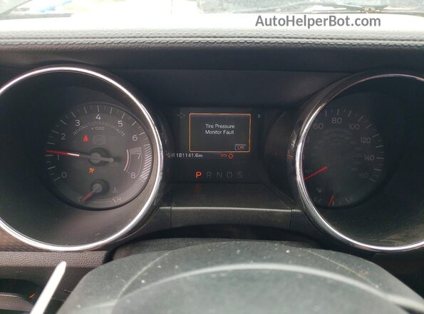 1FA6P8TH4H5208313 2017 FORD MUSTANG Black Vista del cuadro de instrumentos