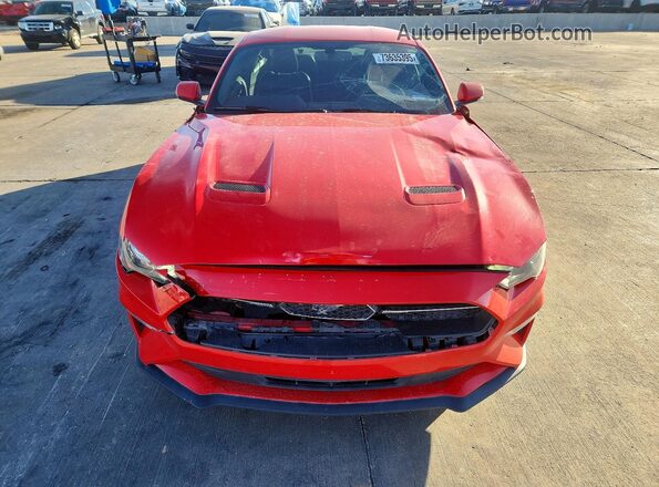 1FA6P8TH4K5201532 2019 FORD MUSTANG Red 