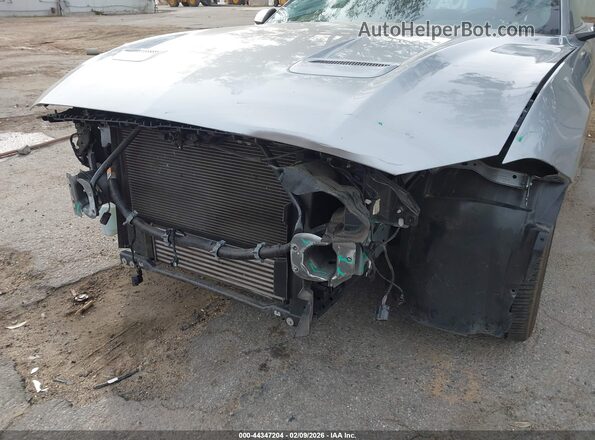 1FA6P8TH5P5113046 2023 FORD MUSTANG Silver Вид спереду