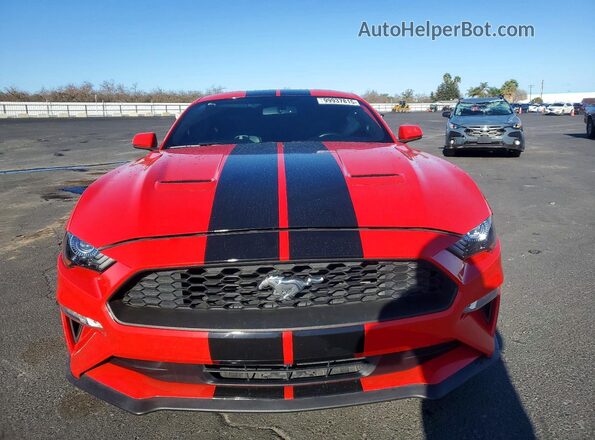 1FA6P8TH6K5151152 2019 FORD MUSTANG Red 