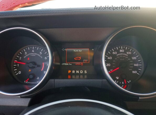 1FA6P8TH6K5151152 2019 FORD MUSTANG Red 