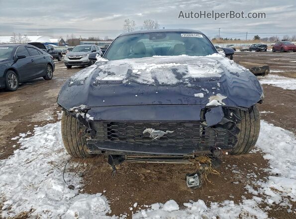 1FA6P8TH8N5131229 2022 FORD MUSTANG Черный Вид спереди
