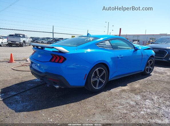 1FA6P8TH8S5129119 2025 FORD MUSTANG Blue Tył prawy
