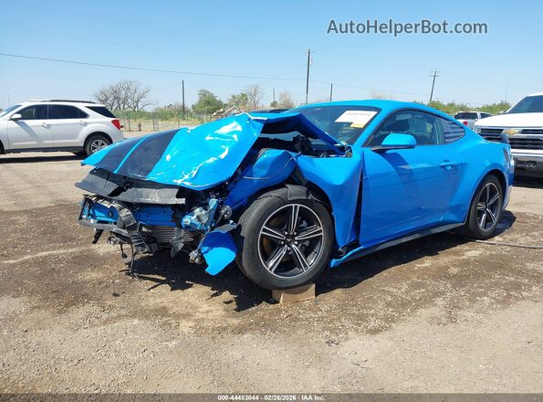 1FA6P8TH8S5129119 2025 FORD MUSTANG Blue Przód lewy