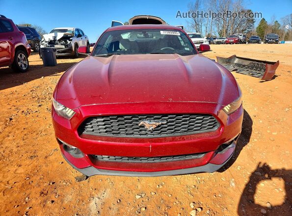 1FA6P8THXG5326185 2016 FORD MUSTANG Бордовый Вид спереди