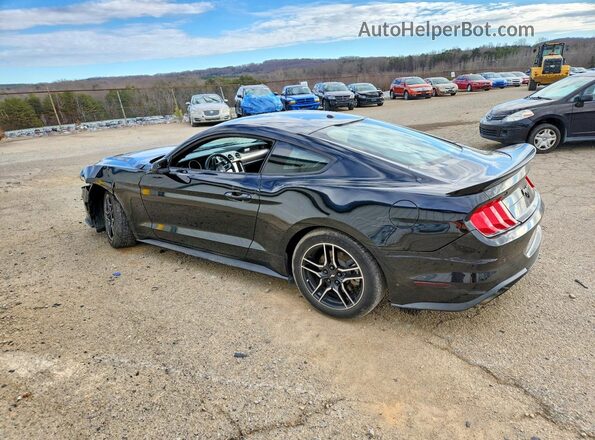 1FA6P8THXK5205052 2019 FORD MUSTANG Black Задня ліва чверть