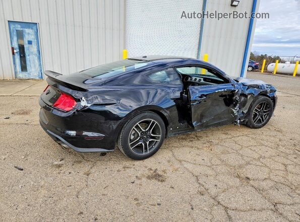 1FA6P8THXK5205052 2019 FORD MUSTANG Black Задня права чверть